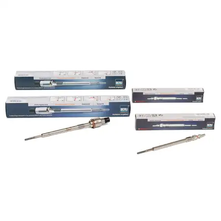 2x BERU PSG006 + 2x GE114 Gl&uuml;hkerze f&uuml;r OPEL Insignia A Zafira Tourer C 2.0 CDTI