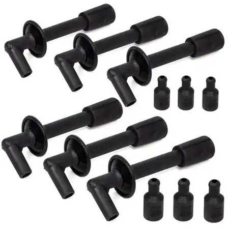 6x BERU ZLE267 Z&uuml;ndkerzenstecker f&uuml;r PORSCHE 911 3.0-3.3 964 3.3 Turbo 91160231500