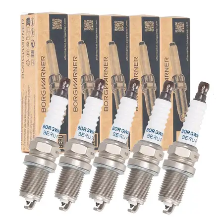 5x BERU Z188 Z&uuml;ndkerze f&uuml;r AUDI S2 RS2 B3 B4 S4 S6 C4 Quattro (85) 2.2 20V Turbo