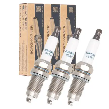 3x BERU Z200 Z&uuml;ndkerze f&uuml;r VW Polo 4 5 Fox Ibiza 3 4 Fabia 1 2 Rapid Roomster 1.2 / 12V
