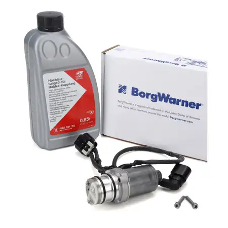 BORGWARNER Haldex Gen IV Pumpe Vorladepumpe + 850ml febi &Ouml;l f&uuml;r OPEL Insignia A