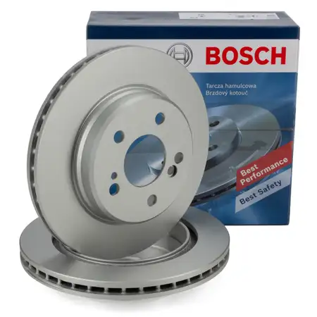 BOSCH 0986479D60 Bremsscheiben Satz f&uuml;r MERCEDES W124 R129 hinten 1294230212