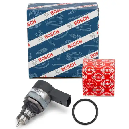BOSCH Druckregelventil Common-Rail + Dichtung f&uuml;r VW Golf 7 Passat Tiguan 1.6/2.0 TDI
