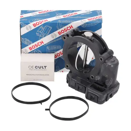 BOSCH Drosselklappe + Dichtungen f&uuml;r MERCEDES W176 W246 W204 W205 W212 W166 W221 OM651