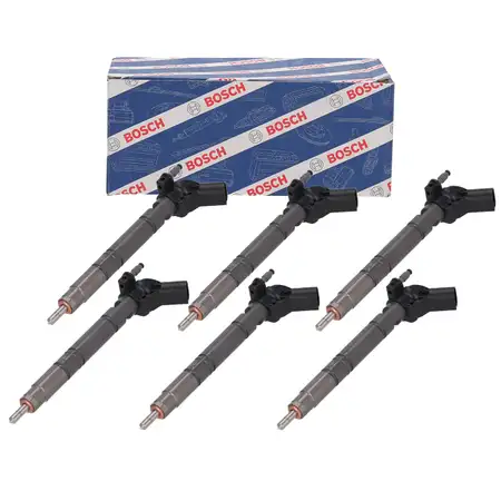 6x BOSCH 0445117021 Einspritzd&uuml;se f&uuml;r AUDI A4 B8 A5 A6 C7 A7 A8 Q7 4LB Touareg 7P 3.0 TDI