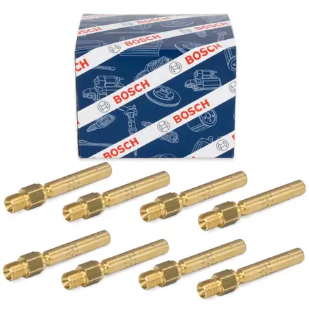 8x BOSCH 0437502054 Einspritzventil f&uuml;r MERCEDES W126 C126 M116 M117 R129 M119 0000785823