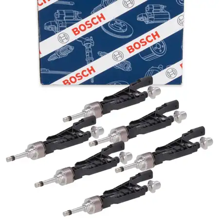 6x BOSCH 0261500437 Einspritzventil f&uuml;r BMW G20/21 G22-26 G30/31 G32 X3-7 B58 13538656548