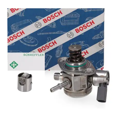 BOSCH Kraftstoffpumpe + IN St&ouml;&szlig;el f&uuml;r PORSCHE Cayenne 92A Macan 95B Panamera 970 3.0 3.6