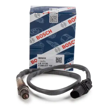 BOSCH 0258017130 Lambdasonde Regelsonde VOR KAT f&uuml;r BMW 1er E81 E87 E88 3er E90 16i-20i