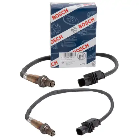 2x BOSCH 0281004028 VOR+NACH Kat Lambdasonde f&uuml;r BMW F30-34 F33 F10/11/07 F01 X6 F16 N57