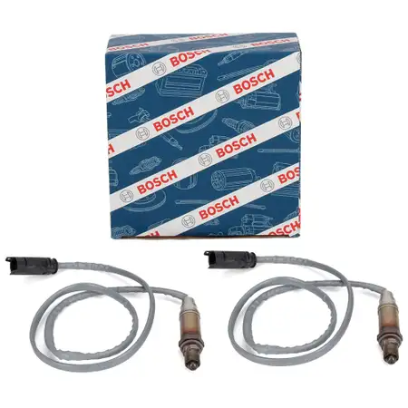 2x BOSCH 0258005306 Lambdasonde f&uuml;r BMW 3er E46 5er E60 E61 7er E65-67 X3 E83 X5 M52 M54