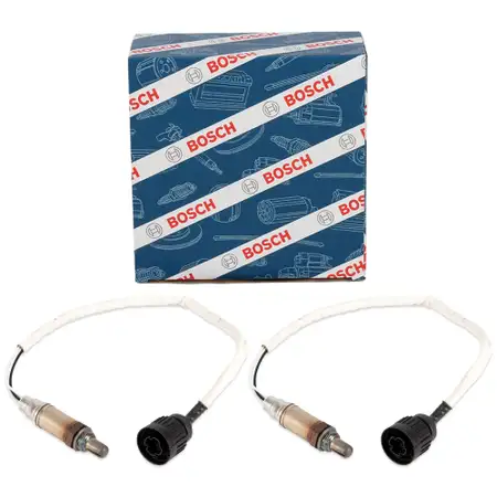 2x BOSCH VOR Kat Lambdasonde f&uuml;r BMW 5er E34 530i 540i 7er E32 730-750i M60 M70 8er 850CSi