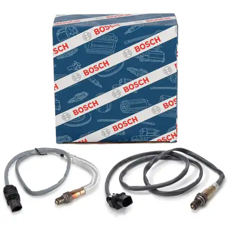 2x BOSCH VOR Kat Lambdasonde f&uuml;r BMW E81-88 125-130i E90-93 330i E60 E61 530i E63 E64 N52