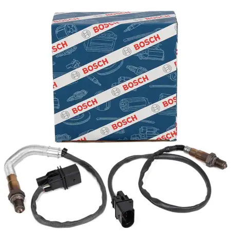 2x BOSCH VOR Kat Lambdasonde f&uuml;r BMW 3er E90 E91 320i 320si 150/156/173 PS N45 N46