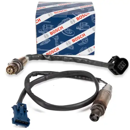 2x BOSCH VOR+NACH Kat Lambdasonde f&uuml;r BMW 1er F20 F21 114-120i 3er F30 F31 316/320i N13