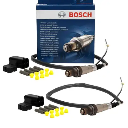 2x BOSCH 0258986615 LS615 LSF-4.2 Universal Lambdasonde f&uuml;r AUDI SEAT VOLVO VW