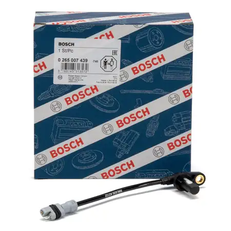 BOSCH 0265007439 ABS Sensor Raddrehzahl f&uuml;r PORSCHE 996 997 Boxster 986 99660640702
