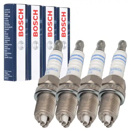 4x BOSCH FR6LDC 0242240566 Z&uuml;ndkerze f&uuml;r CITROEN Evasion Xantia XM FIAT Bravo 1 Marea 2.0