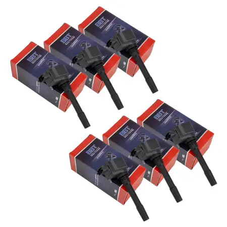 6x BBT IC02111 Z&uuml;ndspule f&uuml;r PORSCHE 992 GT3 / RS 510/525 PS 0PB905093G
