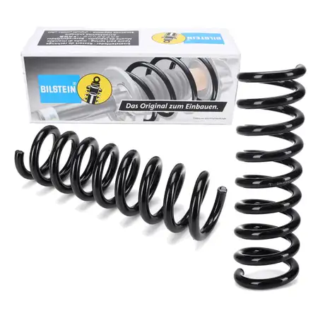 2x BILSTEIN B3 36-277179 Fahrwerksfeder f&uuml;r MERCEDES E-Klasse W212 S212 hinten 2123240104