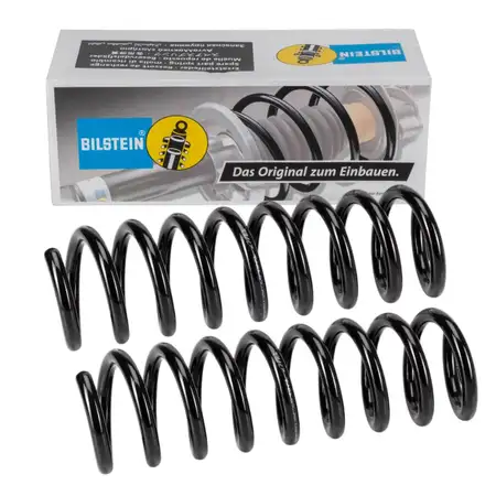 2x BILSTEIN B3 36-264971 Suspension Spring for MERCEDES E-CLASS W210 S210 (Front) 2103212904