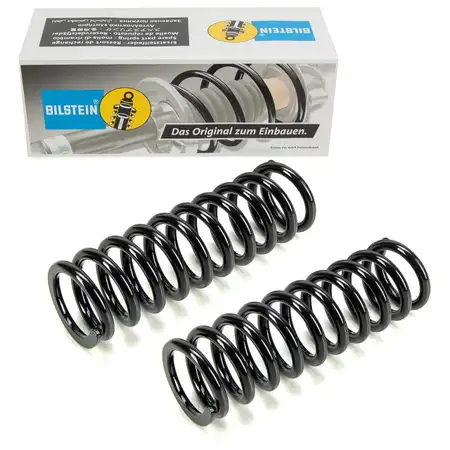 2x BILSTEIN B3 36-226078 Fahrwerksfeder f&uuml;r MERCEDES-BENZ 190 W201 hinten 2013242504