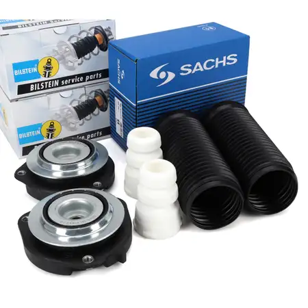 2x BILSTEIN B1 Federbeinlager + SACHS Staubschutz f&uuml;r VW TiguanI 5N 1T AUDI 8P vorne