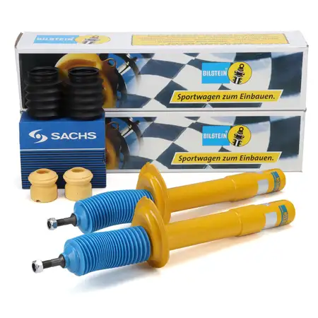 2x BILSTEIN B8 Sto&szlig;d&auml;mpfer + SACHS Staubschutz f&uuml;r BMW 5er E39/Touring mit M-Technik vorne