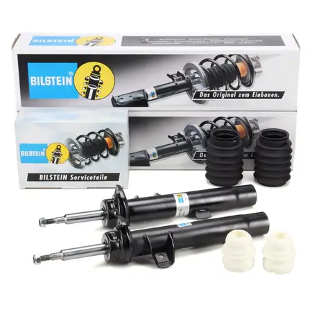 2x BILSTEIN B4 shock absorbers + B1 dust covers for BMW 1 Series E82/E88 with front sport suspension