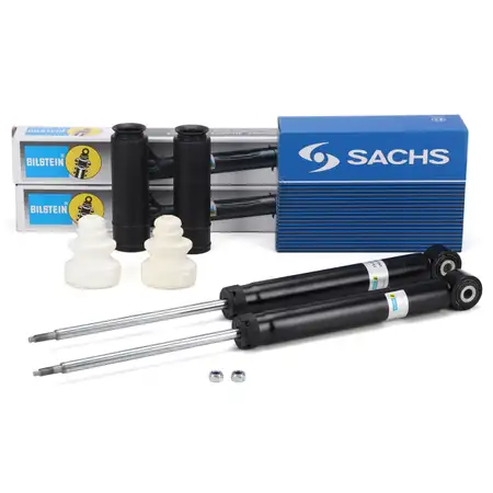 2x BILSTEIN B4 Sto&szlig;d&auml;mpfer + SACHS Staubschutz AUDI A3 8P bis 04.2009 SEAT Altea hinten