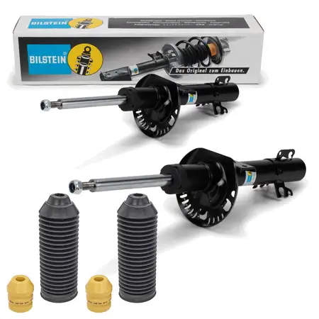 2x BILSTEIN B4 Sto&szlig;d&auml;mpfer + Staubschutz f&uuml;r VW Polo 5 A1 8X Ibiza 4 Fabia 3 Rapid vorne