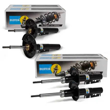 4x BILSTEIN B4 shock absorbers for PORSCHE Boxster (986) 2.5, 2.7 S, 3.2 (front + rear)