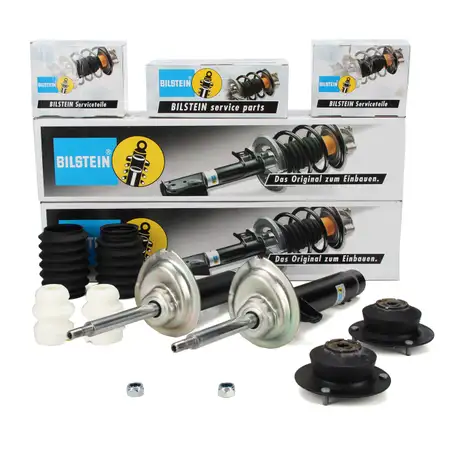 2x BILSTEIN B4 Sto&szlig;d&auml;mpfer + B1 Staubschutz + B1 Domlager f&uuml;r BMW Z4 E85 2.0-3.0si vorne