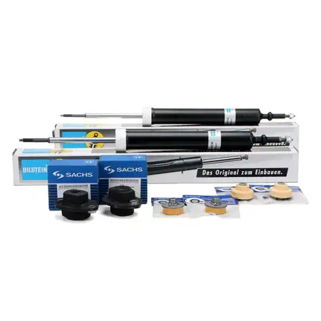 2x BILSTEIN B4 Sto&szlig;d&auml;mpfer + SACHS Federbeinlager f&uuml;r BMW 1er E81 E87 hinten