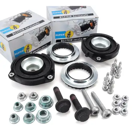 2x BILSTEIN Federbeinlager + Kugellager + Schrauben f&uuml;r VW Golf 5 6 Passat Tiguan vorne