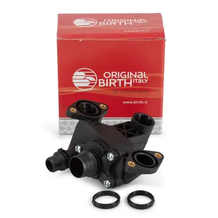 BIRTH 80412 K&uuml;hlmittelflansch f&uuml;r CITROEN C5 3 C6 PEUGEOT 407 607 2.7/3.0 HDi vorne 1336Y3