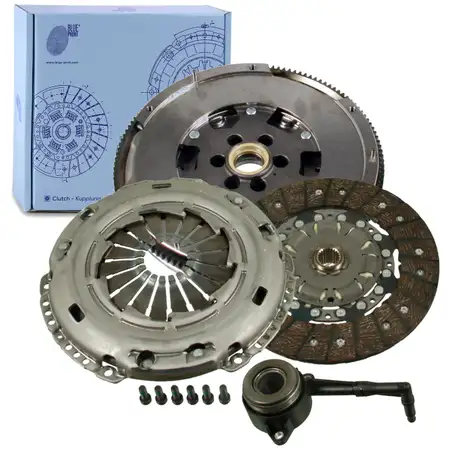 BLUE PRINT Kupplungssatz + Ausr&uuml;cklager + Schwungrad + f&uuml;r VW Golf 4 Polo 4 Ibiza 3 4