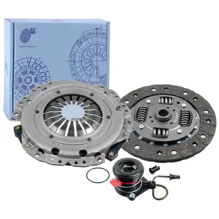 BLUE PRINT Kupplungssatz + Zentralausr&uuml;cker f&uuml;r OPEL CORSA C 1.0 Getriebe: F13