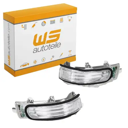 2x Blinkleuchte Au&szlig;enspiegel f&uuml;r TOYOTA Auris Corolla Stufenheck (_E15_) links + rechts