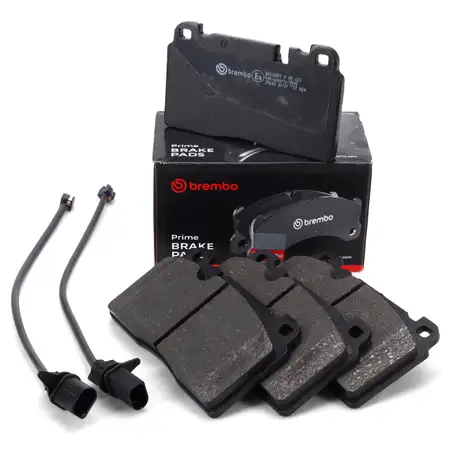 BREMBO P85123 Bremsbel&auml;ge + Warnkontaktsensor f&uuml;r PORSCHE Macan (95B) PR-1LA/1LE vorne