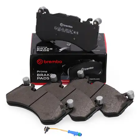 BREMBO P50142 Bremsbel&auml;ge + Warnkontaktsensor f&uuml;r MERCEDES GLC X253 C253 AMG63 / S vorne