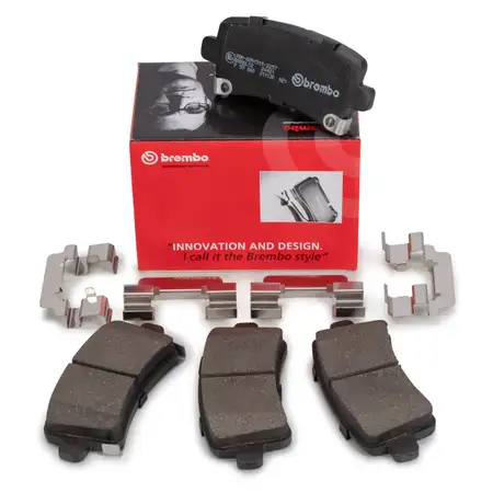 BREMBO P59060 Bremsbel&auml;ge f&uuml;r OPEL Insignia A SAAB 9-5 YS3G 16/17 Zoll hinten