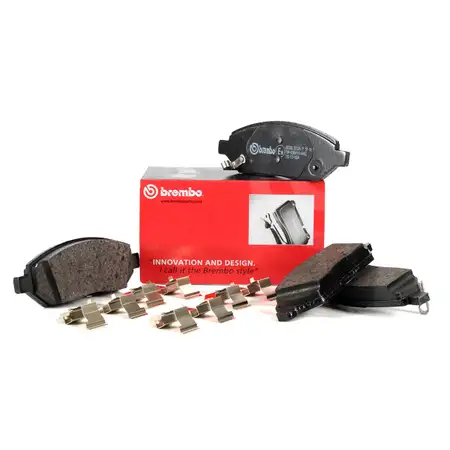 BREMBO Bremsbel&auml;ge f&uuml;r OPEL Karl C16 1.0 75 PS/1.0 LPG 73 PS Vorderachse 42439338