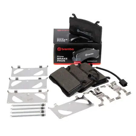 BREMBO Bremsbel&auml;ge + Sensor f&uuml;r ALFA ROMEO Giulia 952 Stelvio 949 2.0 2.2D vorne 77367677