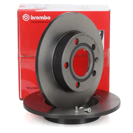 BREMBO 08.9136.11 Bremsscheiben Satz f&uuml;r AUDI A4 8E B6 B7 SEAT Exeo 3R PR-1KD hinten