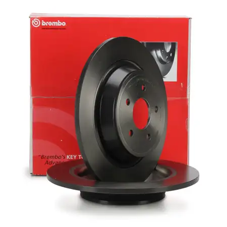 BREMBO 08.N258.21 Bremsscheiben Satz f&uuml;r FORD Kuga 2 MK2 Mondeo 5 MK5 Turnier hinten