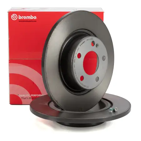BREMBO Bremsscheiben Satz f&uuml;r MERCEDES C-Klasse W205 S205 C205 A205 hinten 0004230512