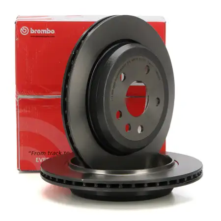 BREMBO 09.N235.21 Bremsscheiben Satz f&uuml;r JEEP Grand Cherokee 4 WK 18 Zoll hinten