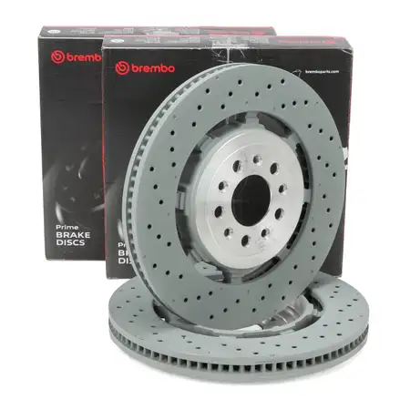 BREMBO Bremsscheiben Satz f&uuml;r ALFA ROMEO Giulia (952_) Stelvio (949_) 2.9 Q4 vorne