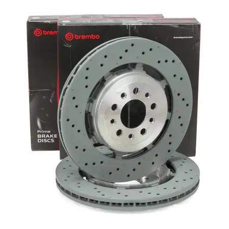 BREMBO Bremsscheiben Satz f&uuml;r ALFA ROMEO Giulia (952_) Stelvio (949_) 2.9 Q4 hinten